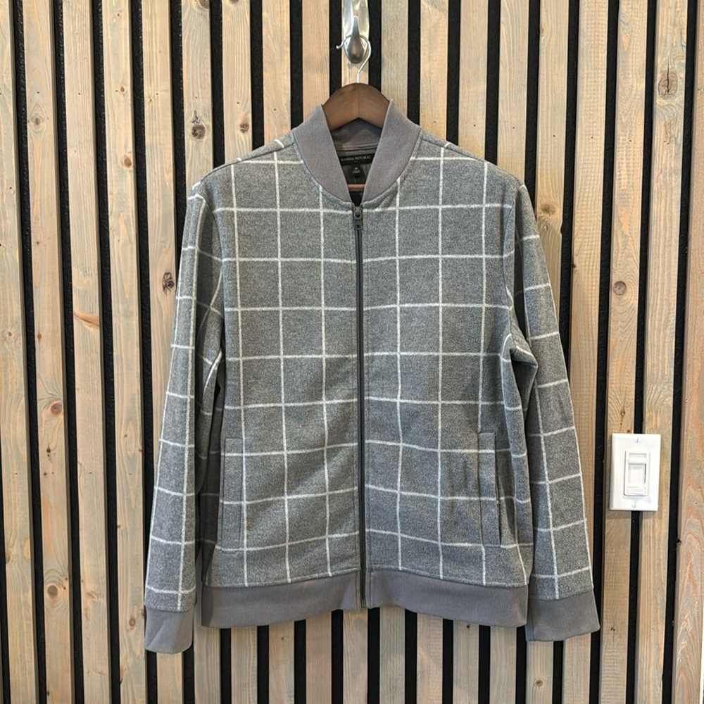 Banana Republic Factory Windowpane Jacket - M